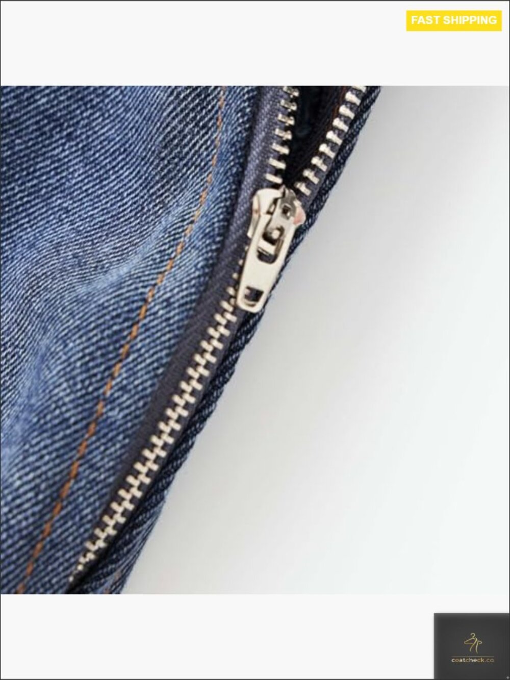 Denim 2 Piece Set Tie Front Vest and Mini Skirt Trendy Summer Going Out Outfit - Picture 6 of 7
